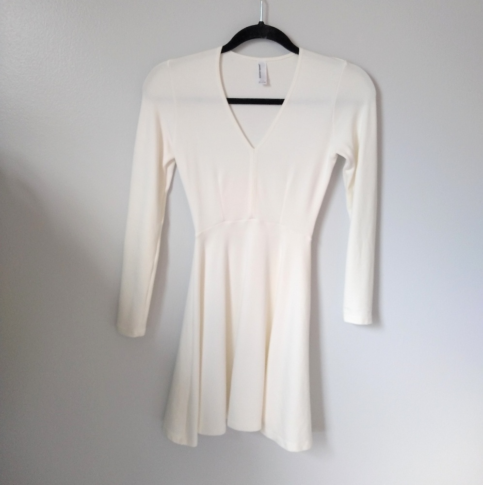 American Apparel Long-Sleved Skater Dress